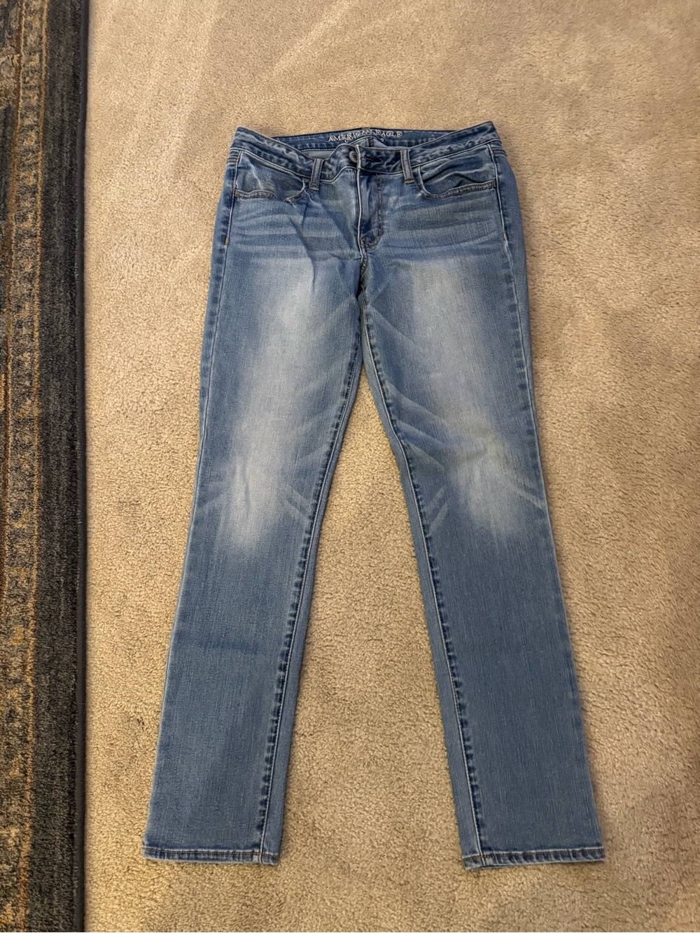 American Eagle Outfitters Light Blue Skinny Jeans